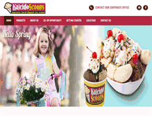 Tablet Screenshot of kalscoops.com